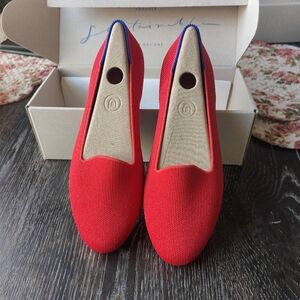 Rothy’s  BOMBSHELL RED the lounge Loafer